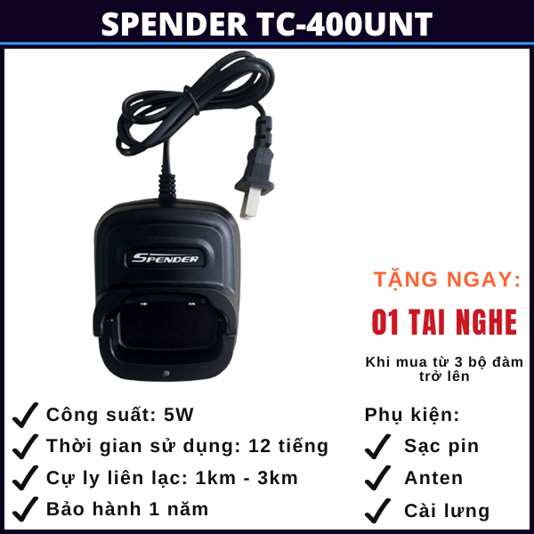 mua bộ đàm spender tc-400unt mua-bo-dam-spender-tc-400unt