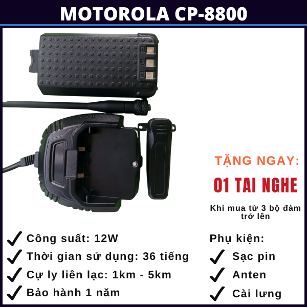 bộ đàm motorola cp-8800 chính hãng bo-dam-motorola-cp-8800-chinh-hang