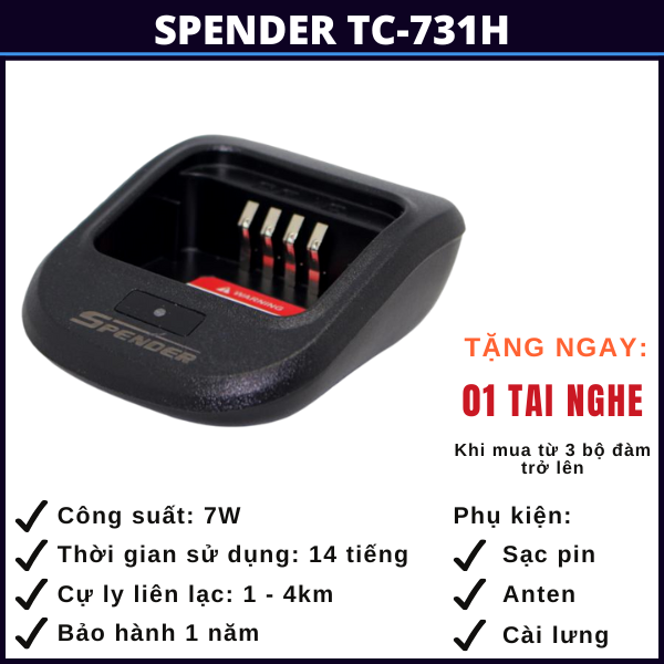 bộ đàm spender tc-731h quảng ninh bo-dam-spender-tc-731h-quang-ninh