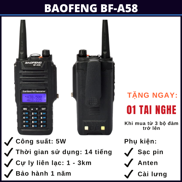 bộ đàm baofeng bf-a58 bình định bo-dam-baofeng-bf-a58-binh-dinh