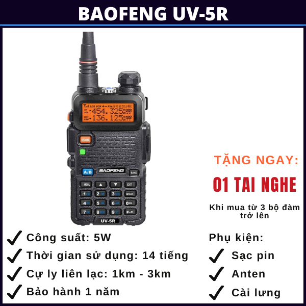 bộ đàm cầm tay baofeng uv-5r bo-dam-cam-tay-baofeng-uv-5r