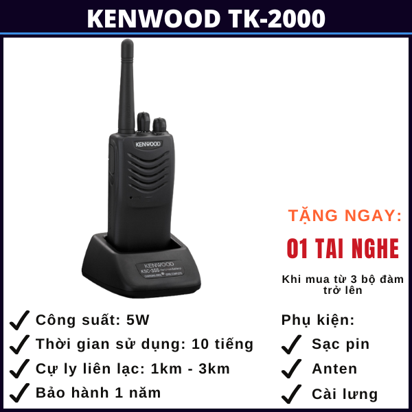 bộ đàm cầm tay kenwood tk-2000 bo-dam-cam-tay-kenwood-tk-2000