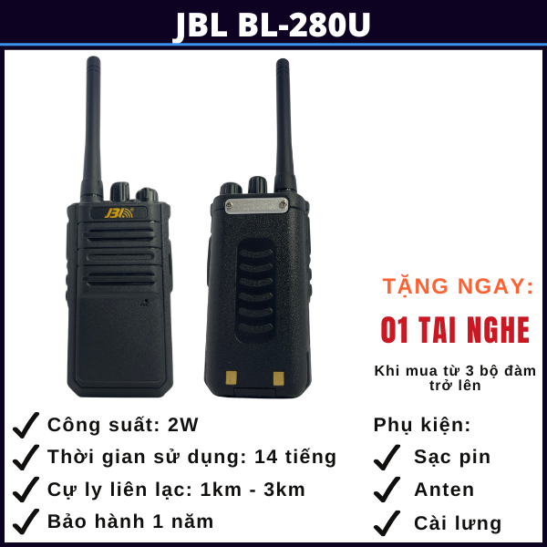 bộ đàm jbl bl-280u yên bái bo-dam-jbl-bl-280u-yen-bai