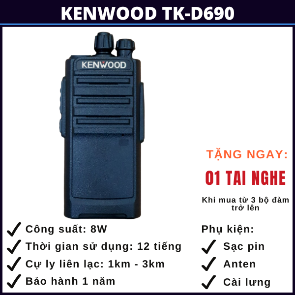 bộ đàm kenwood tk-d690 bo-dam-kenwood-tk-d690